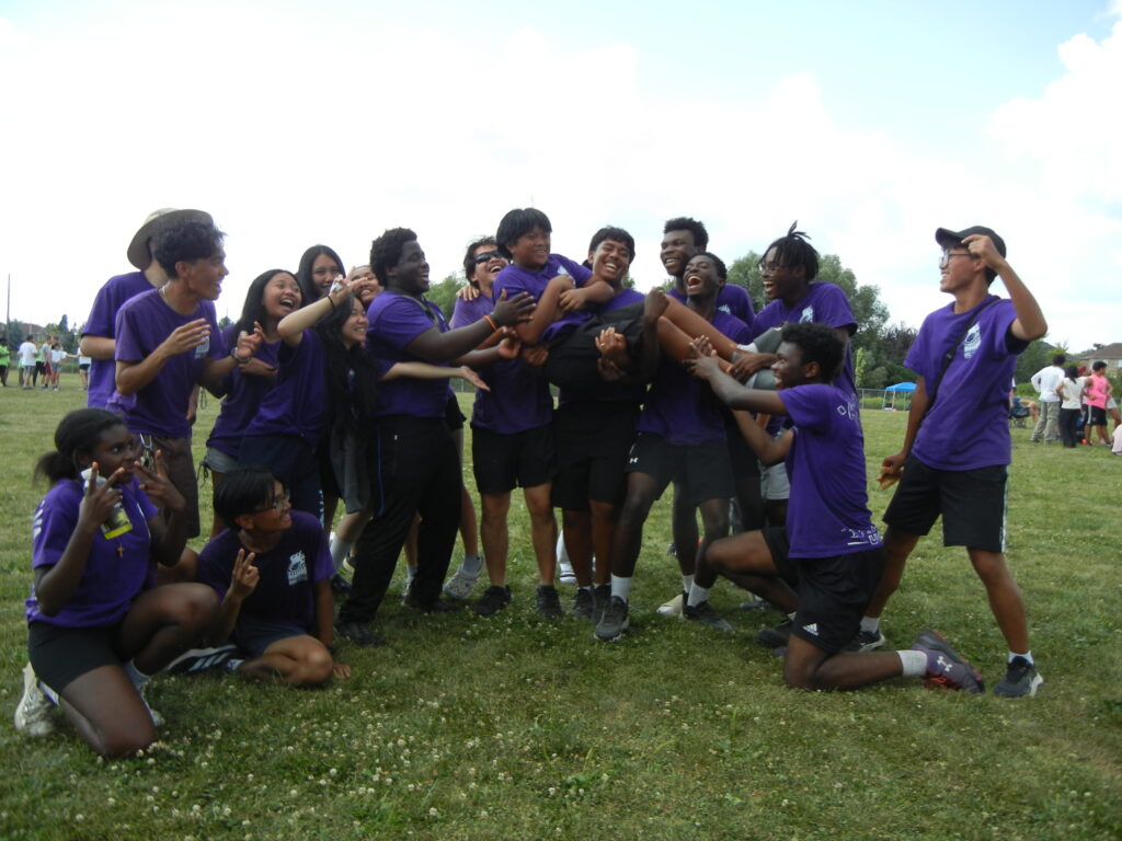 LIFETEEN youth group outdoors